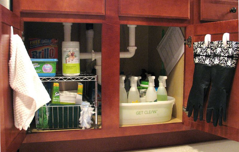 Organize Under Your Kitchen Sink In Few Easy Steps Stepsto