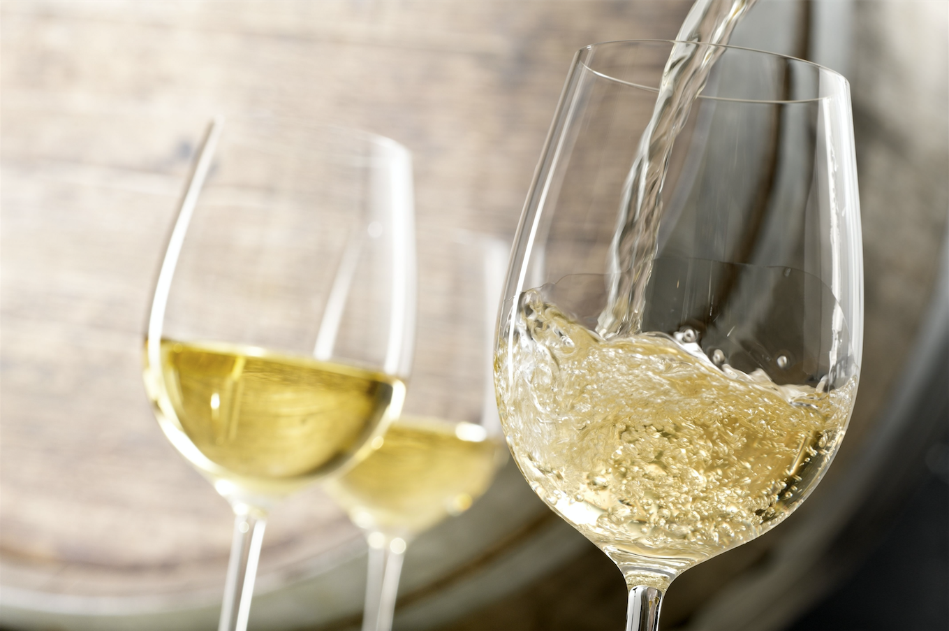 different types of white wine