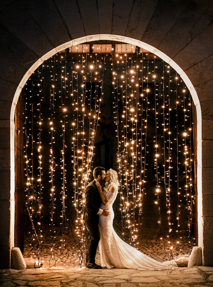romantic wedding light