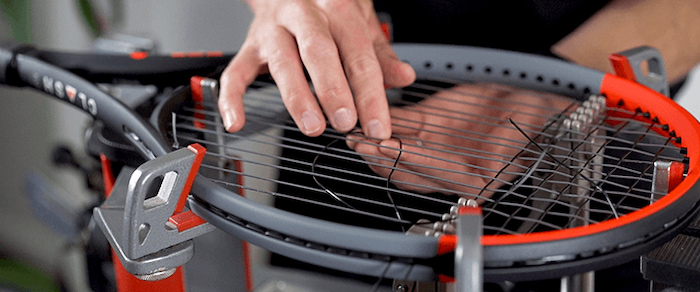 Reparing tennis racquet