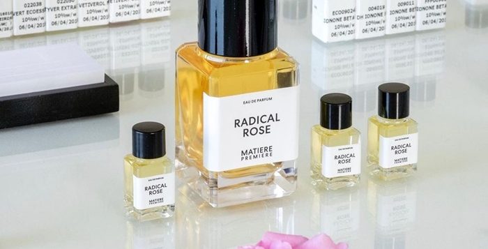 radical rose, matiere premiere